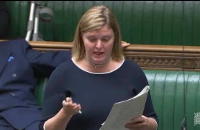 Cherilyn Mackrory MP in the House of Commons