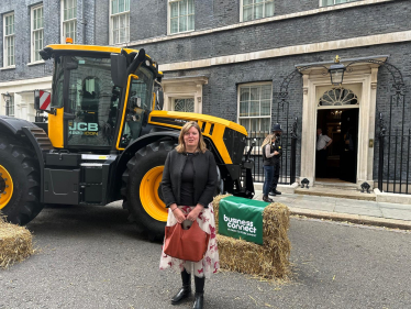 Cherilyn Mackrory MP at Downing Street for the Food to Fork Summit