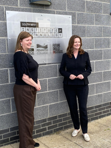 Cherilyn Mackrory MP and Gillian Keegan MP